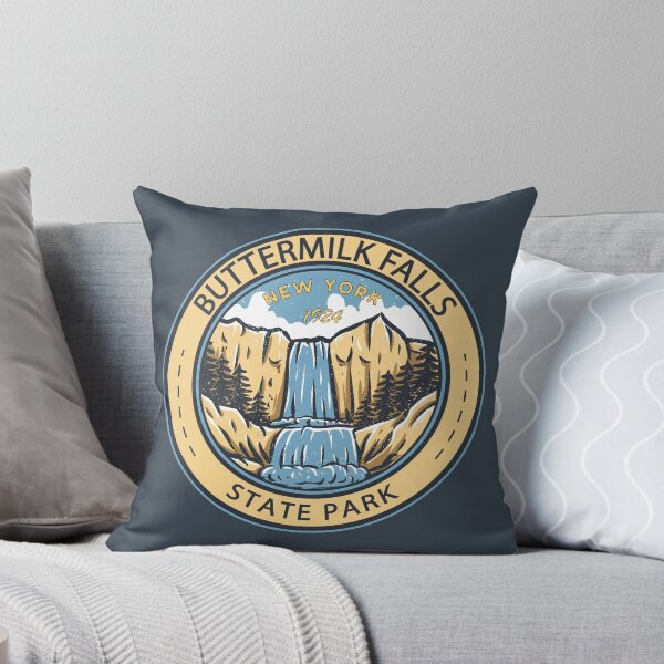 Item preview, Buttermilk Falls State Park New York Badge designed and sold by KrisSidDesigns.