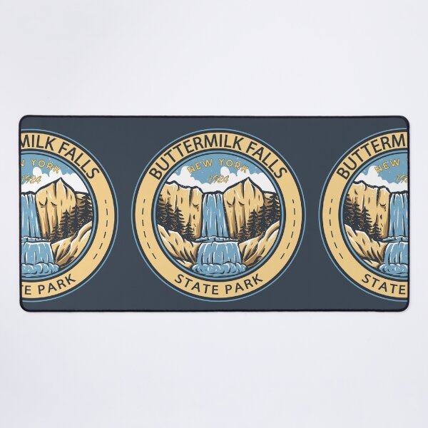 Item preview, Buttermilk Falls State Park New York Badge designed and sold by KrisSidDesigns.