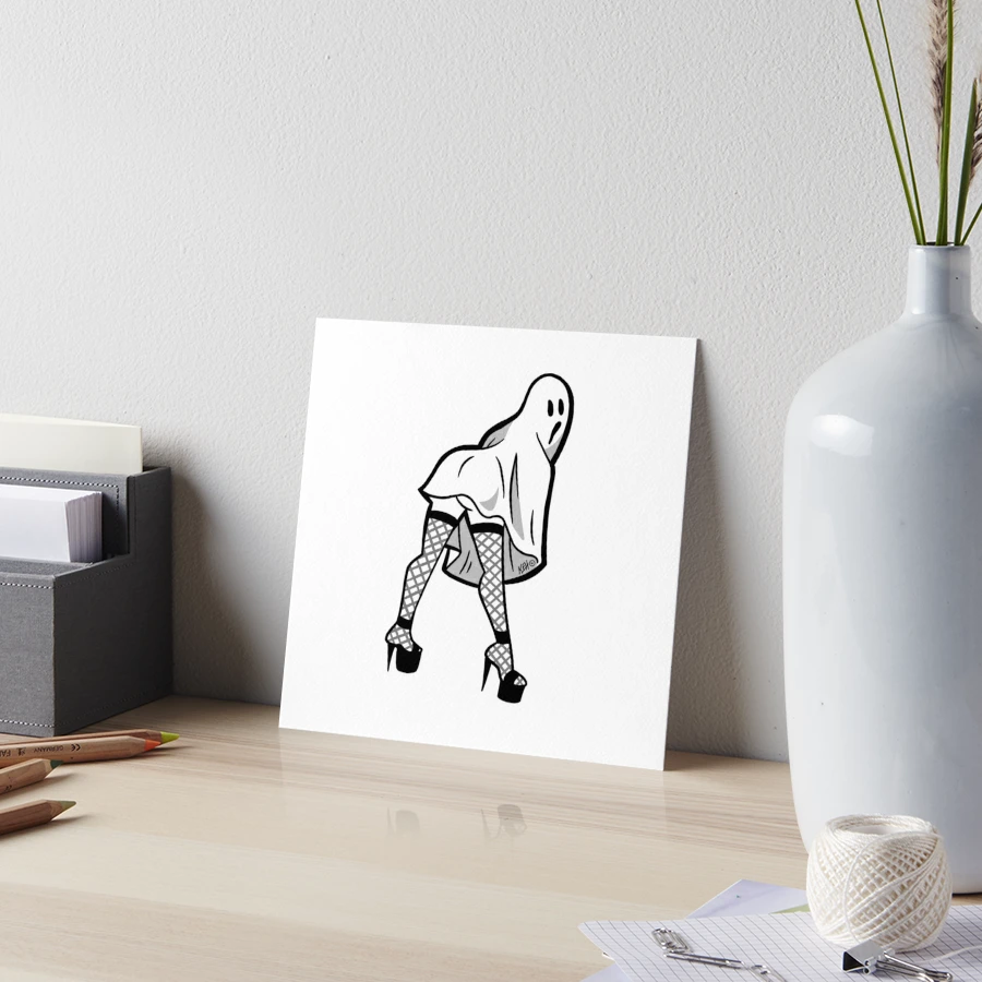 Sexy Ghost #2 | Art Board Print