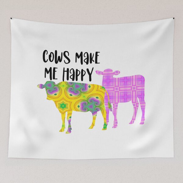 Item preview, Cows Make Me Happy designed and sold by Lezbo1986.