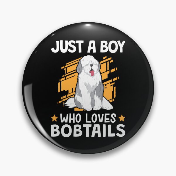 Item preview, Boy the Bobtail loves Old English Sheepdog designed and sold by madgrfx.