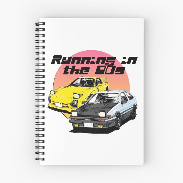 Artikelvorschau, Initial D Running in den 90er Manga entworfen und verkauft von GeeknGo.