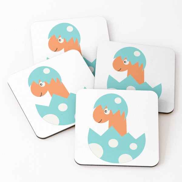 Item preview, Cute Cartoon Dinosaur, Funny Dinosaurs, Baby Dino In Egg designed and sold by MoaaStore.