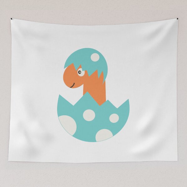 Item preview, Cute Cartoon Dinosaur, Funny Dinosaurs, Baby Dino In Egg designed and sold by MoaaStore.