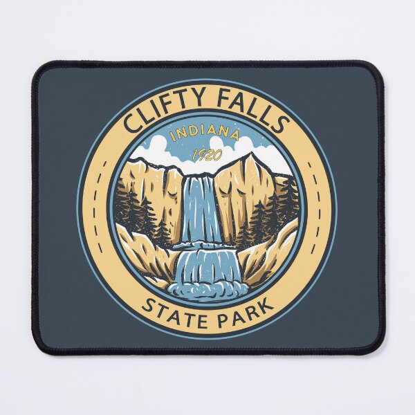Item preview, Clifty Falls State Park Indiana Badge designed and sold by KrisSidDesigns.