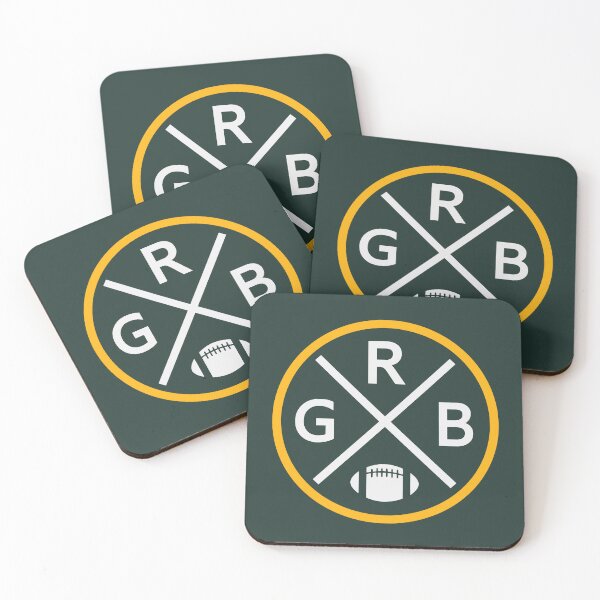 Item preview, Retro Green Bay Football Emblem Vintage GRB designed and sold by pixeljamz.