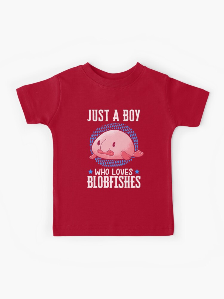 Blob fish boy loves fish meme Baby T-Shirt by madgrfx