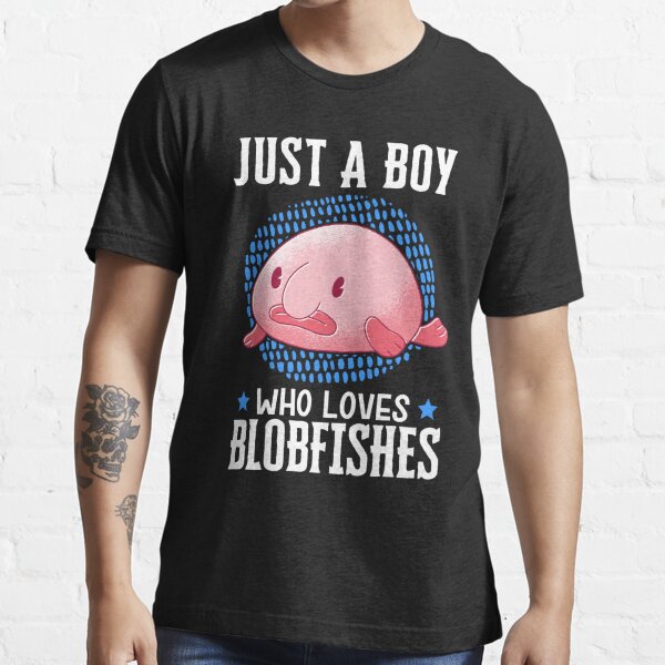 Just A Girl Who Loves Blobfish | Funny Ugly Fish Meme Long Sleeve T-Shirt