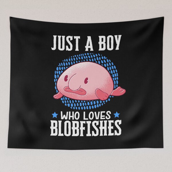 Item preview, Blob fish boy loves fish meme designed and sold by madgrfx.