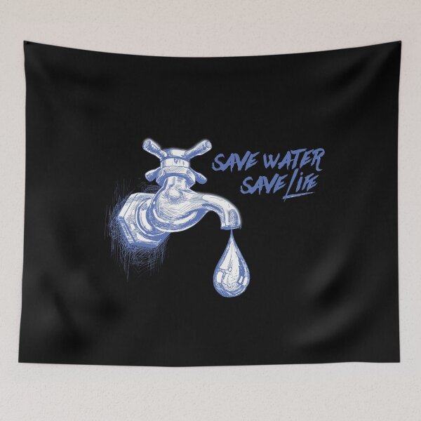 Item preview, Save water and be frugal and you will save life designed and sold by klimov0101.