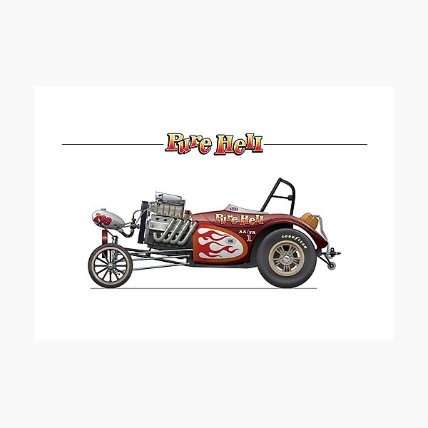 Pure Hell fuel altered Photographic Print
