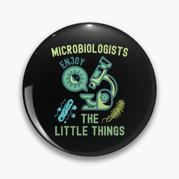 Item preview, Microbiologists Enjoy The Little Things Funny Laboratory Science Biology designed and sold by Kaladzishop.