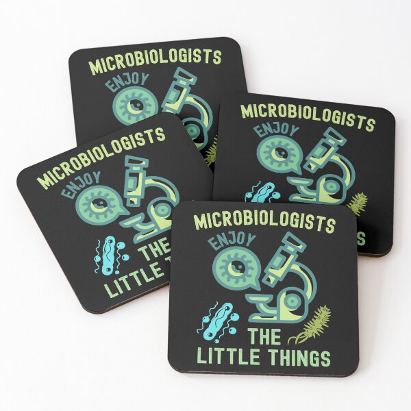 Item preview, Microbiologists Enjoy The Little Things Funny Laboratory Science Biology designed and sold by Kaladzishop.