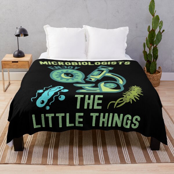 Item preview, Microbiologists Enjoy The Little Things Funny Laboratory Science Biology designed and sold by Kaladzishop.