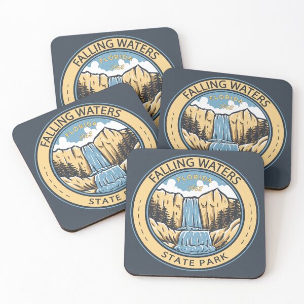 Item preview, Falling Waters State Park Florida Badge designed and sold by KrisSidDesigns.
