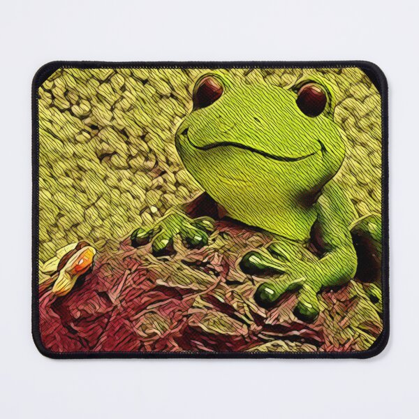 Item preview, Happy Frog on a rock designed and sold by Jessi-Sketches.