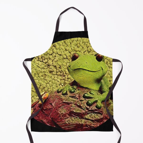 Item preview, Happy Frog on a rock designed and sold by Jessi-Sketches.