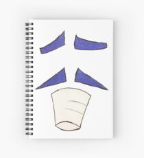 Minimalist Fantasy Man Spiral Notebook