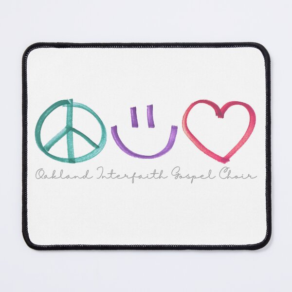 Item preview, OIGC sends Peace Joy Love designed and sold by Oakland Interfaith Gospel Choir.