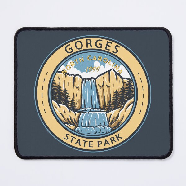 Item preview, Gorges State Park North Carolina Badge designed and sold by KrisSidDesigns.