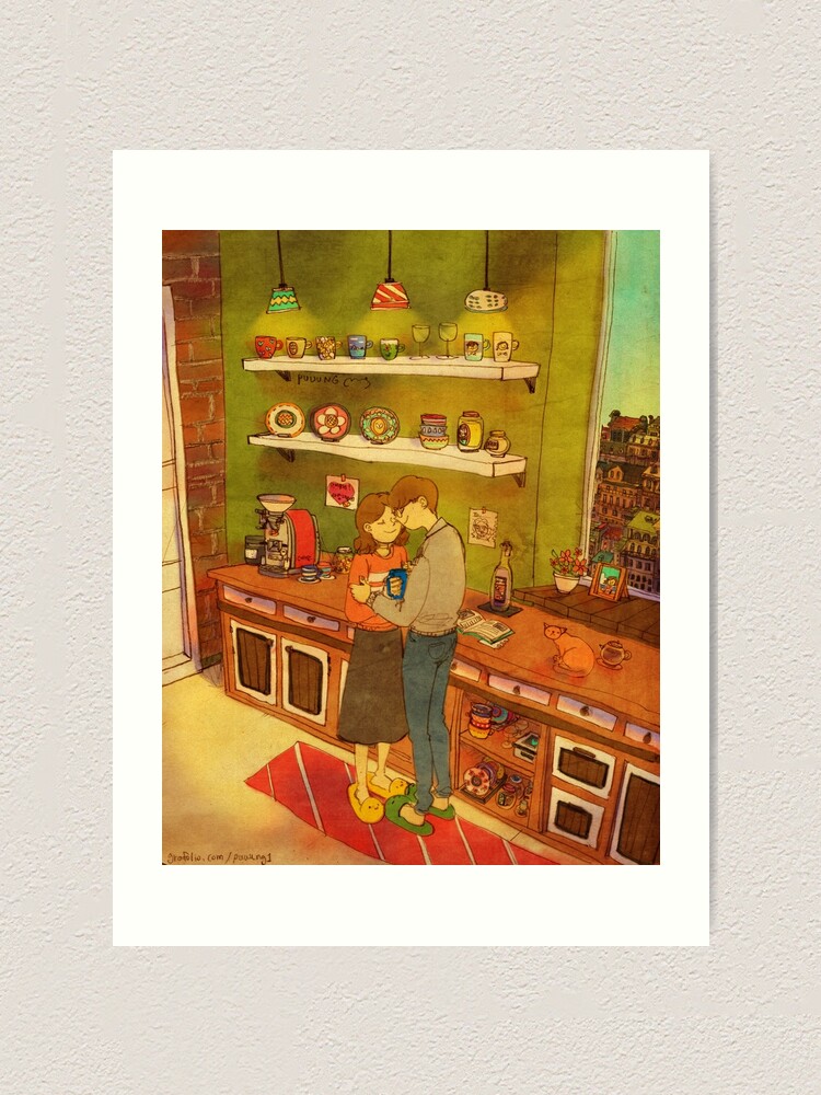 Alternate view of Can’t help but smile Art Print