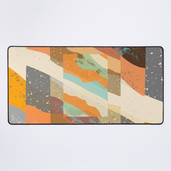 Vista previa del artículo con la obra «Capas coloridas abstractas», diseñado y vendido por Ksaavet.