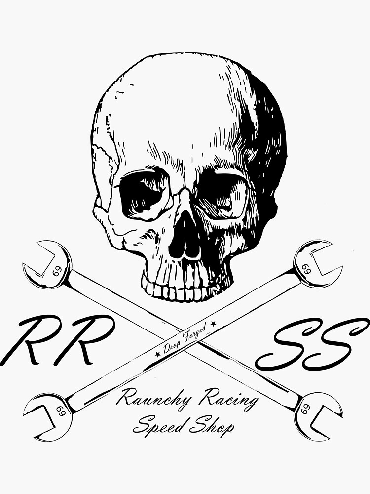 "Speed Shop by Raunchy Racing " Sticker for Sale by RaunchyRacing