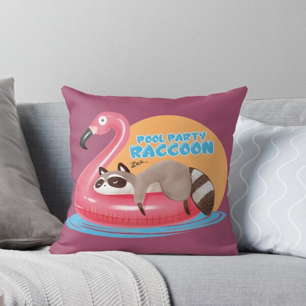 Item preview, Pool Party Raccoon designed and sold by heris91.