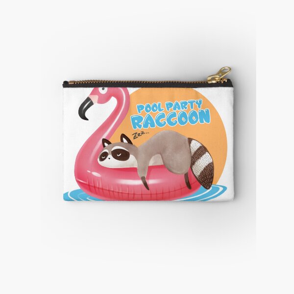 Item preview, Pool Party Raccoon designed and sold by heris91.