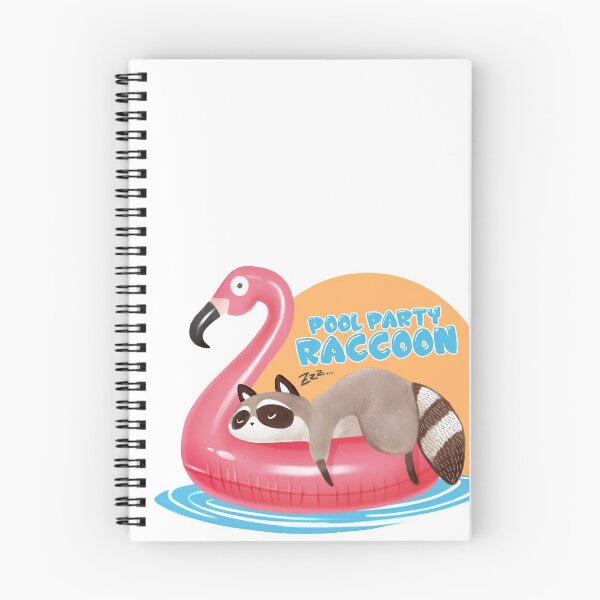 Item preview, Pool Party Raccoon designed and sold by heris91.
