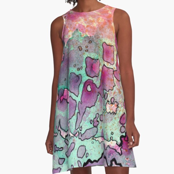 15, Inset A A-Line Dress
