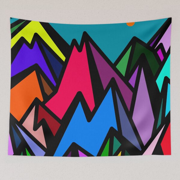 Item preview, Daytime Mountains designed and sold by omyortiz.