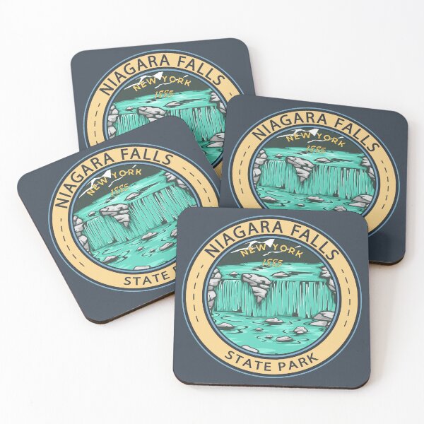 Item preview, Niagara Falls State Park New York Badge designed and sold by KrisSidDesigns.