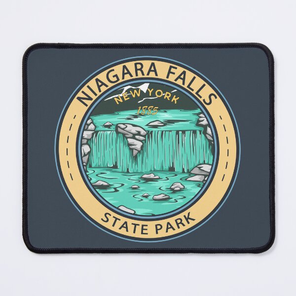 Item preview, Niagara Falls State Park New York Badge designed and sold by KrisSidDesigns.