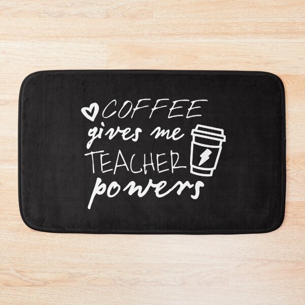 Item preview, Coffee Gives Me Teacher Powers T-shirt, Teacher Shirt, Teacher Gift, Teacher Life, Teacher Appreciation Shirt, Cute Teacher Shirt designed and sold by MehdiMajd.