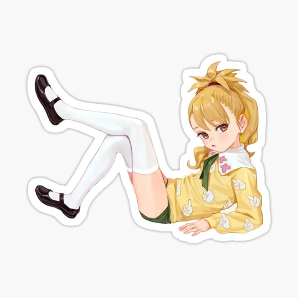 "kawaii Anime Girl" Sticker For Sale By UtakaDesign | Redbubble