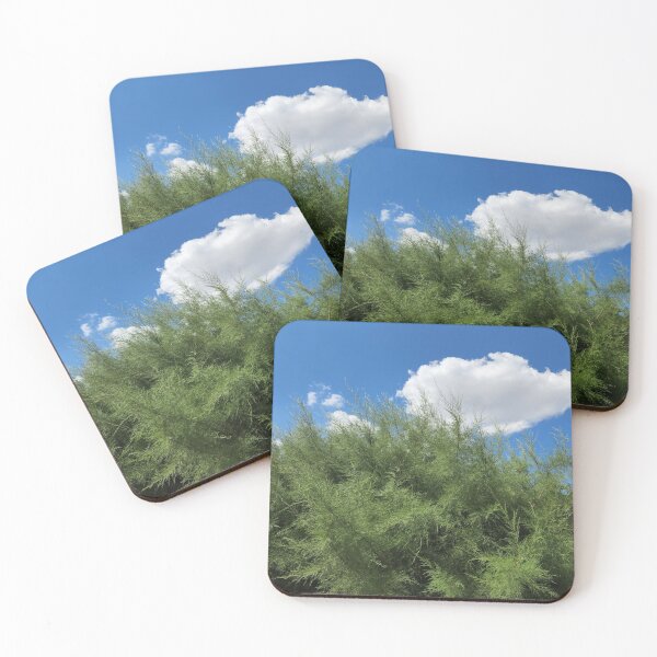 Item preview, calm. blue, white and tree.  designed and sold by A-C-A-P.