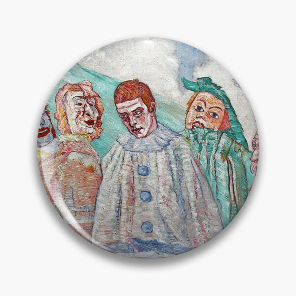 Item preview, “The Despair of Pierrot” by James Ensor designed and sold by PatricianneK.