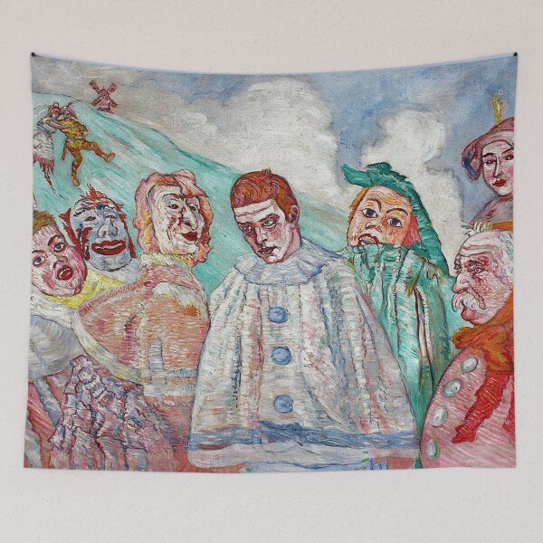 Item preview, “The Despair of Pierrot” by James Ensor designed and sold by PatricianneK.