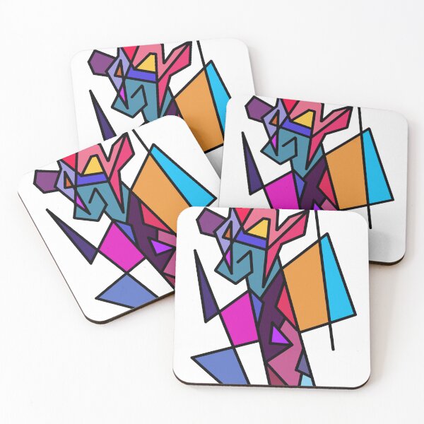 Item preview, Geometric Colorful Giraffe designed and sold by omyortiz.