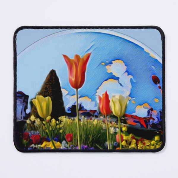 Item preview, Spring with us - colorful flowers photo collage with lettering designed and sold by kikidu21.