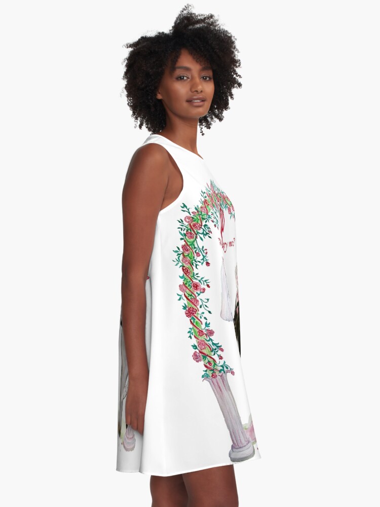 Alternate view of Wedding cats A-Line Dress