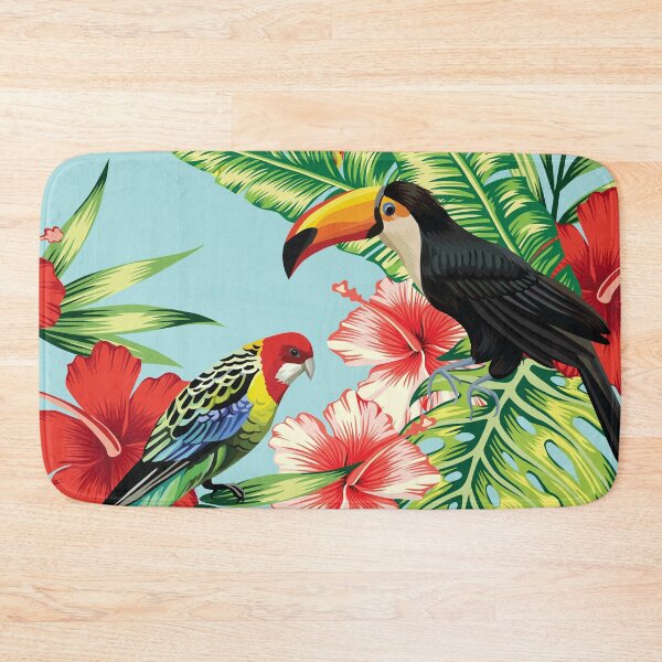 Item preview, Eastern rosella and toucan designed and sold by FGCART.