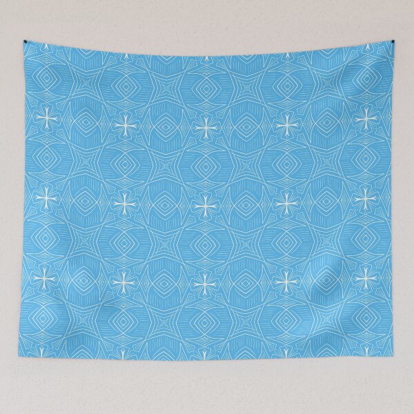 Item preview, Cool unique hand drawn geometric repeating pattern - WelshDesigns designed and sold by welshdesigns.