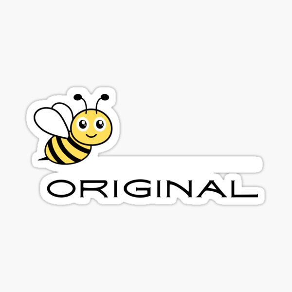 Be Original - BEE Original - Bee Art Collection Sticker