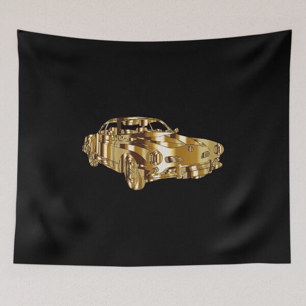Item preview, Golden Car On The Road Digital Design designed and sold by Thonja.