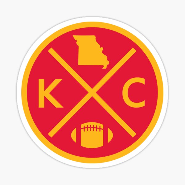 Kansas City Chiefs Stickers Prismatic