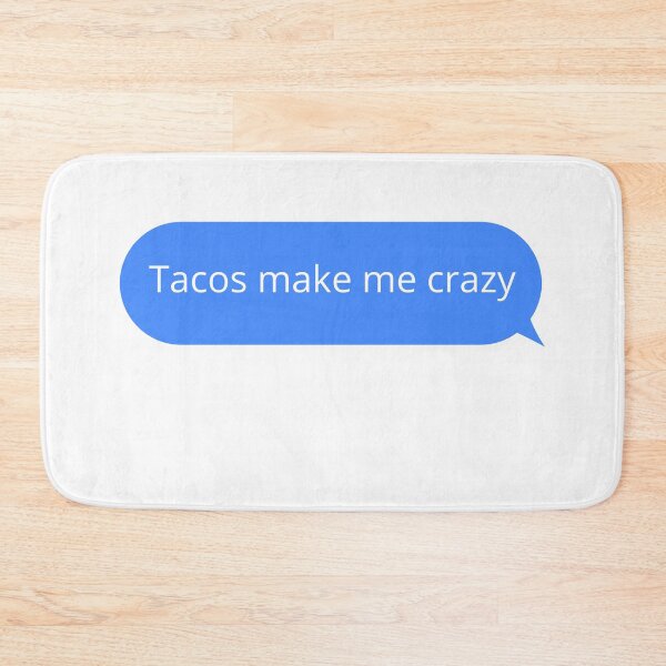 Item preview, Tacos make me crazy designed and sold by LU NA.