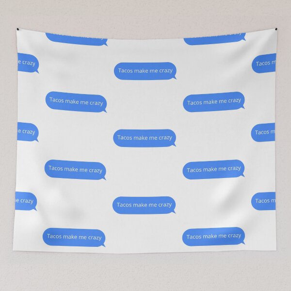 Item preview, Tacos make me crazy designed and sold by LU NA.