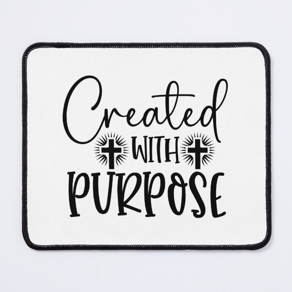 Item preview, Created With Purpose designed and sold by StickerBulls.